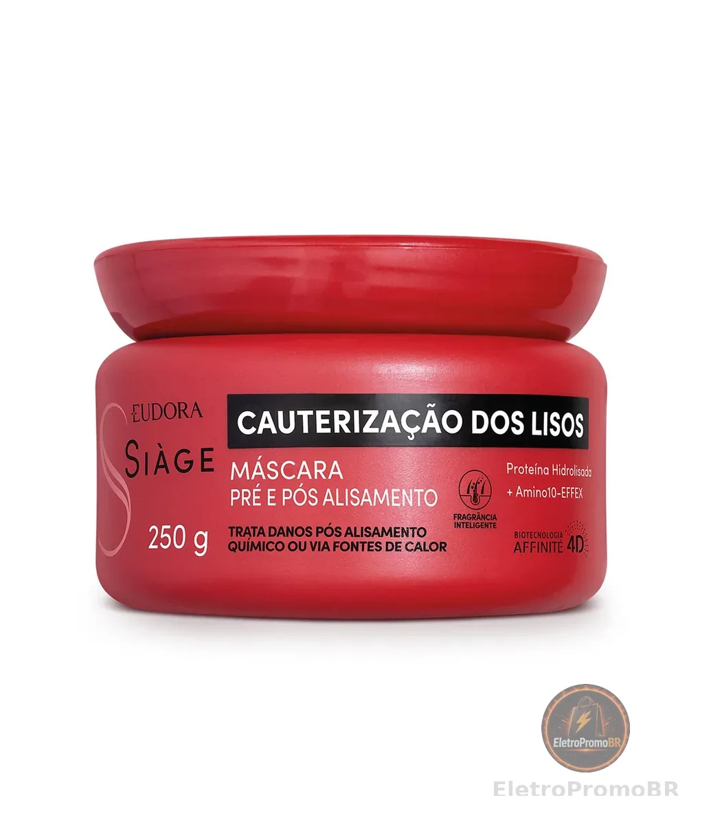 Eudora Siàge Cauterização dos Lisos Máscara Capilar 250g
