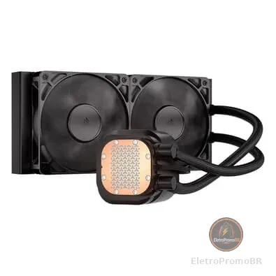 Water Cooler Corsair NAUTILUS 240, 240mm, AMD e Intel, Preto - CW-9060088-WW