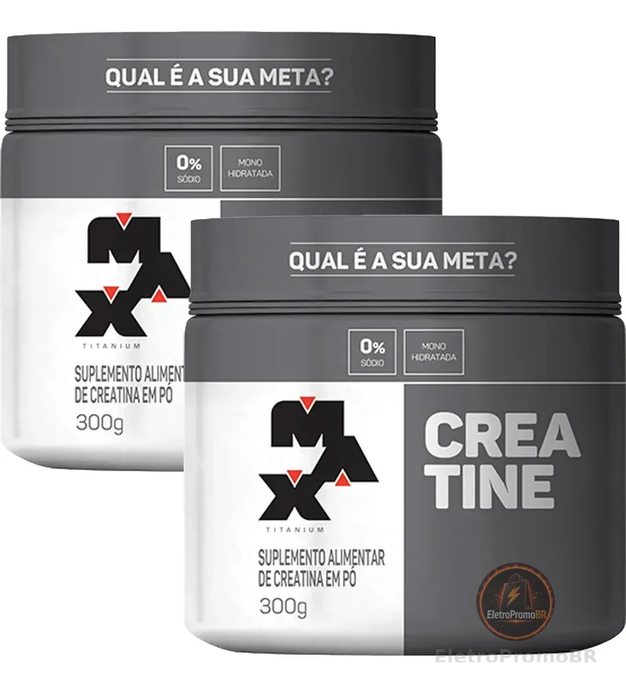 Combo/Kit 2x Creatina Monohidratada 300g Pó
