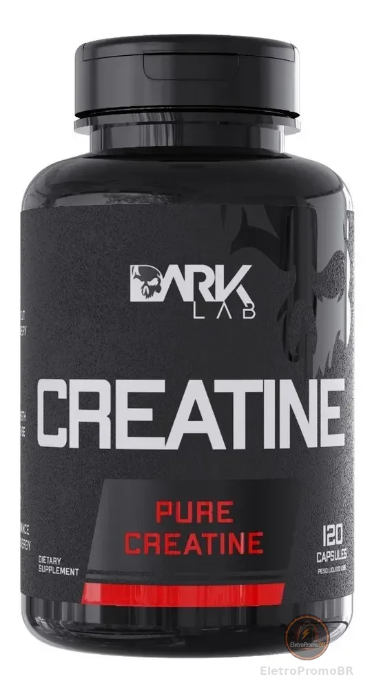 Creatina Monohidratada Pura 120 cápsulas Dark Lab