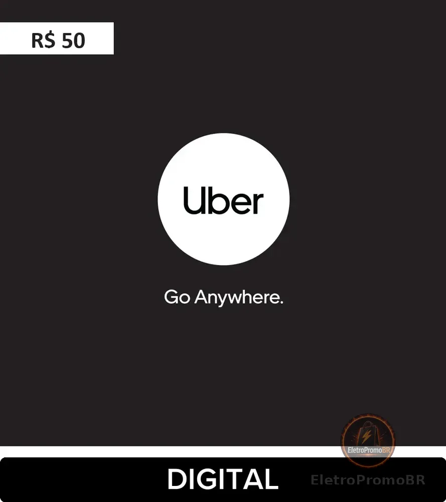 Uber Gift Card R$50 (Digital)