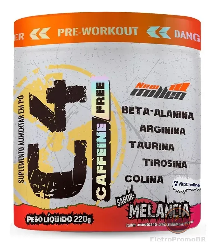 C4 Caffeine Free 220g - New Millen (pré Treino Sem Cafeína) Sabor Melancia