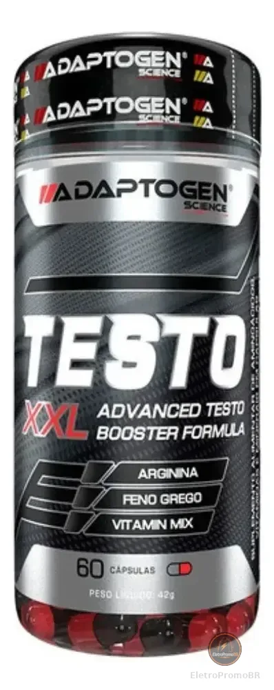 Testo Xxl (60 Caps) Booster Formula - Adaptogen Sabor 60 Caps
