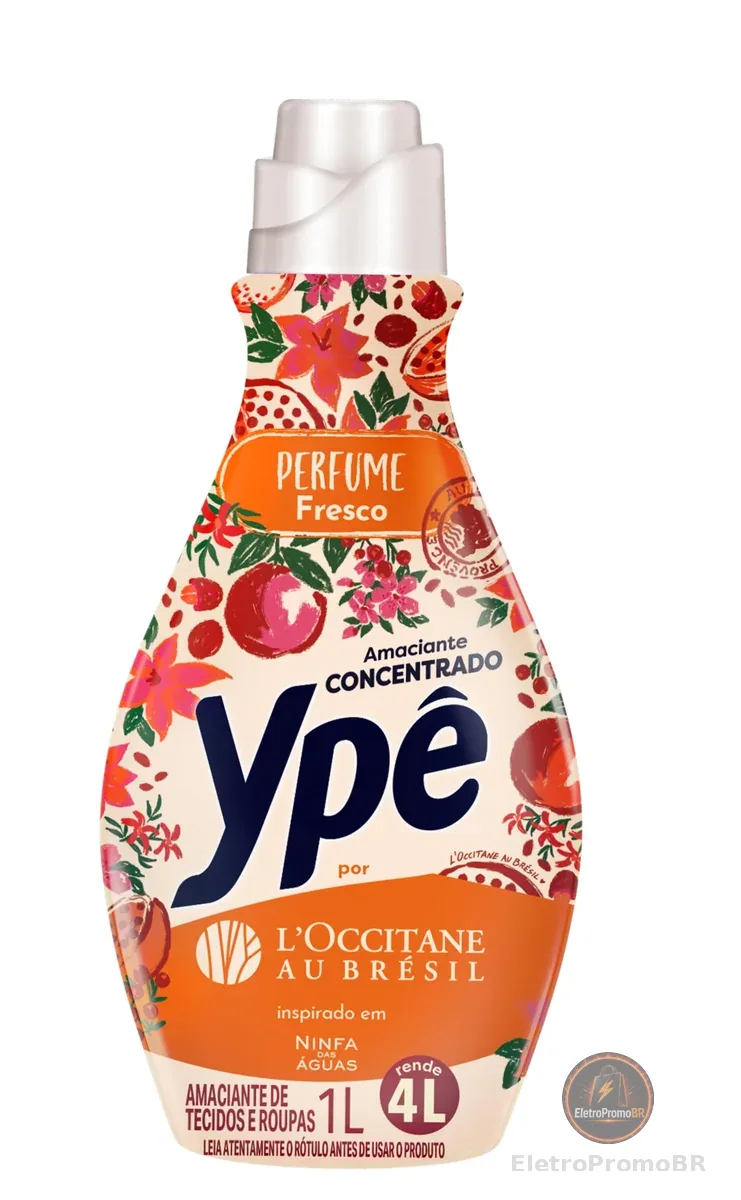 Ypê Amaciante Concentrado, L'OCCITANE au Brésil, Ninfa das Águas, 1L