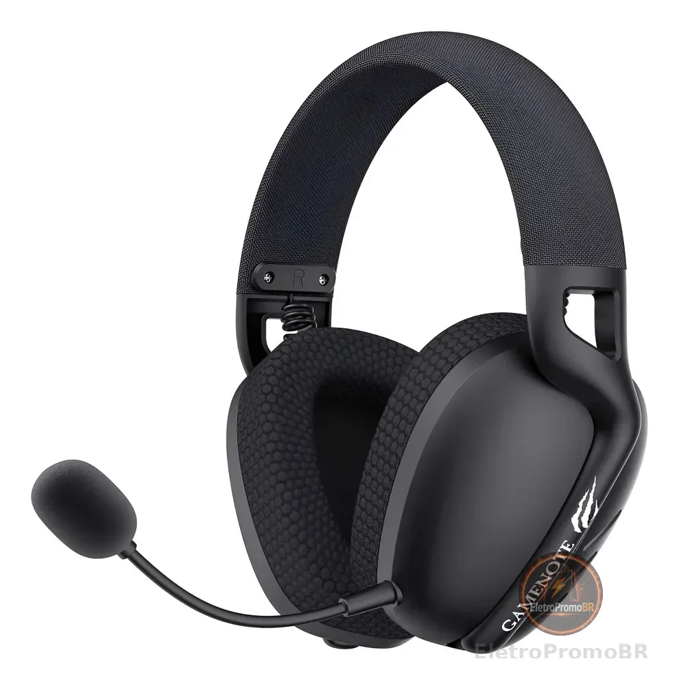 Fone De Ouvido Preto Havit Gamenote Fuxi-h6 - Black