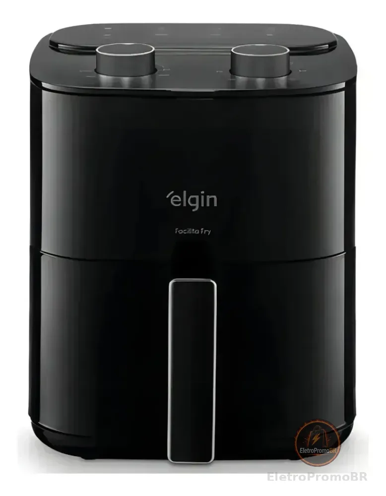Fritadeira Air Fryer Facilita Fry 3,5litros Preta Elgin