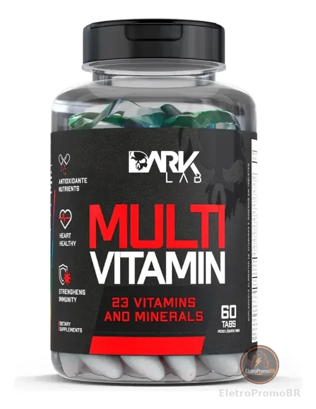 Multivitamin 60 Tabletes - Dark Lab Sabor Natural