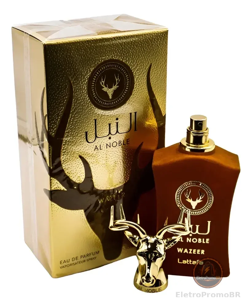 Perfume Al Noble Wazeer De Lattafa Árabe Dubai 100ml Original Lacrado