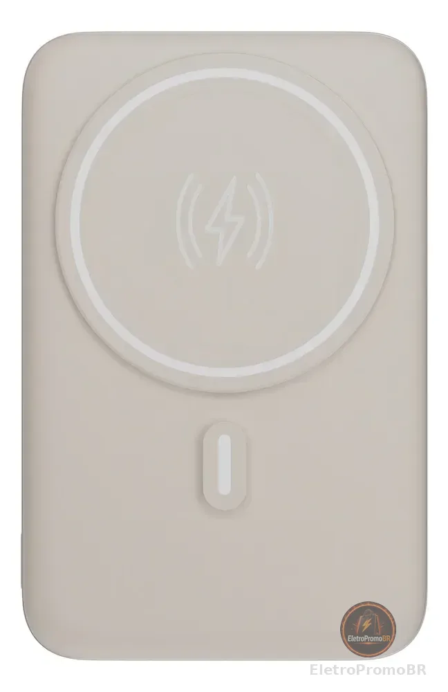 Carregador Portátil Power Bank Indução 10.000 Magsafe com suporte dobrável Geonav