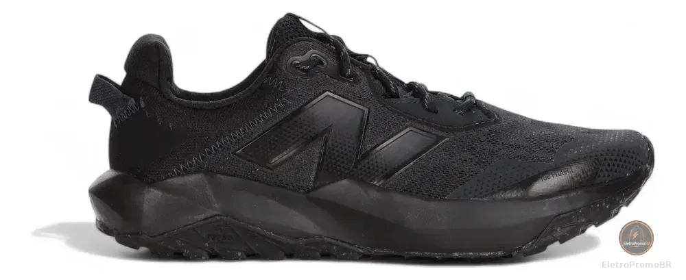 Tênis New Balance Nitrel V6 Amortecimento Estável Preto Preto 44 Br