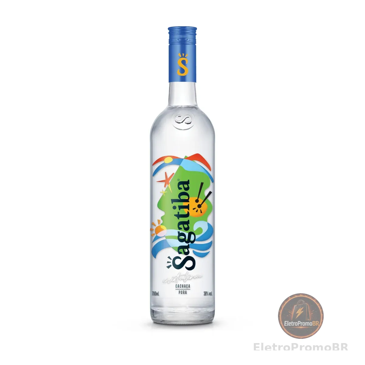 Cachaça Sagatiba Pura 700 Ml