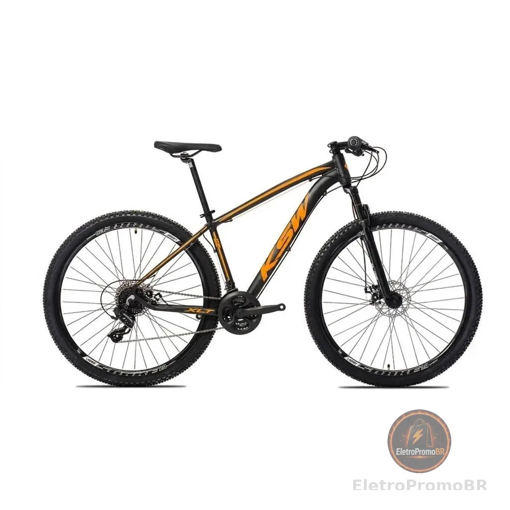 Bicicleta Aro 29 Ksw Alumínio 21v desmontada Freio A Disco