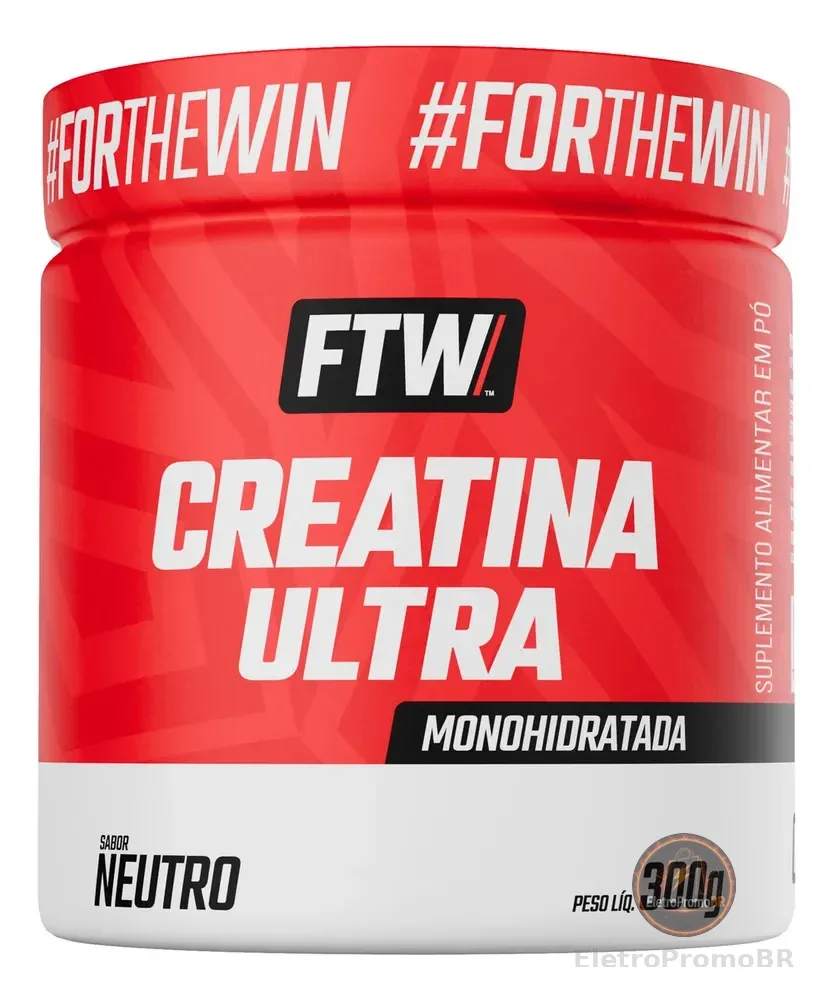 Creatina Ultra 300g Pote - FTW