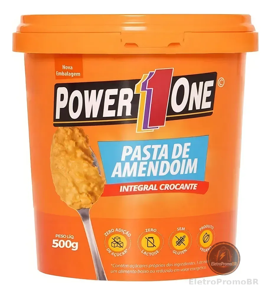 Pasta De Amendoim Crocante Integral 500g