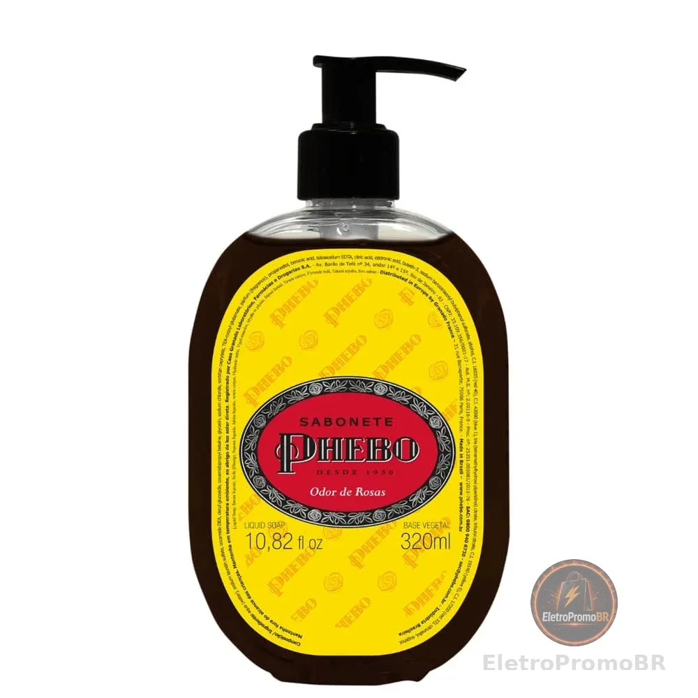 PHEBO Sabonete Líquido Tradicional Odor Phebo 320Ml