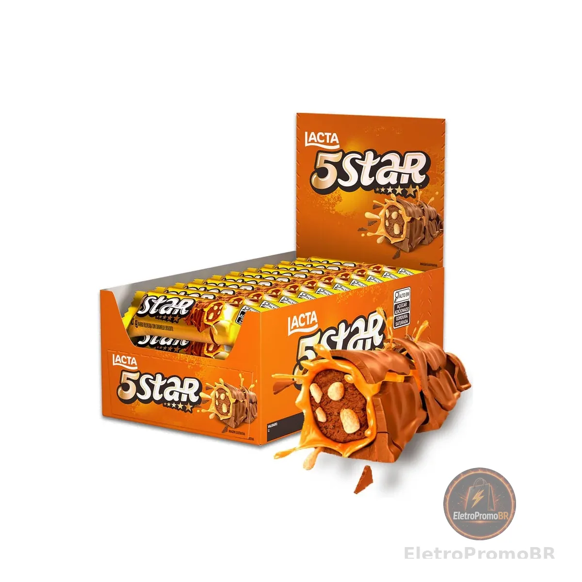 5 Star display com 18 unidades de 40g