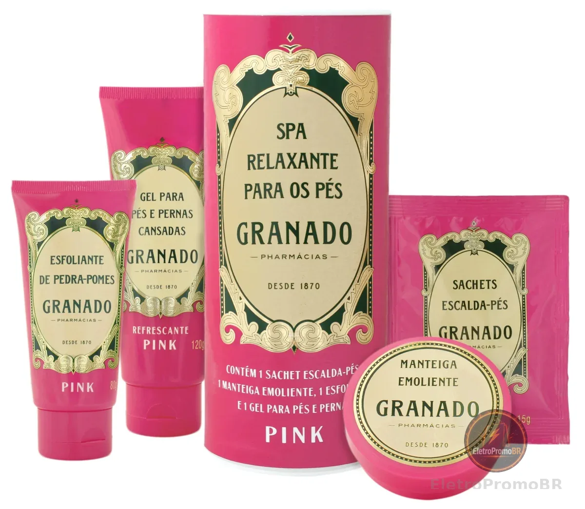 Granado Kit Pink Spa Relaxante Para os Pés
