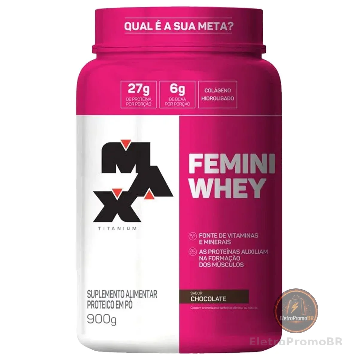 Femini Whey (900g) - Sabor Chocolate