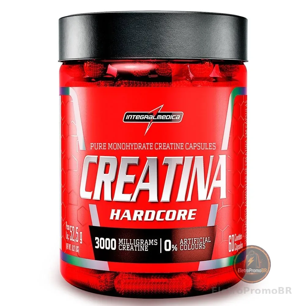 Creatina Monohidratada Integralmedica 60 cápsulas