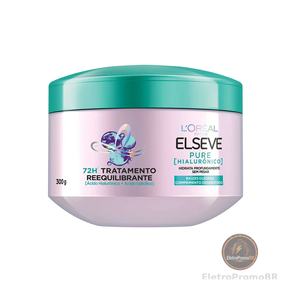 Creme de Tratamento L'Oréal Elseve Pure Hialurônico 300g