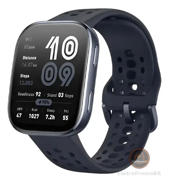 Relógio Inteligente Amazfit Bip 6 Smartwatch 1.97'' Gps