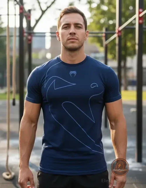 Camiseta Venum New Giant Classic Navy