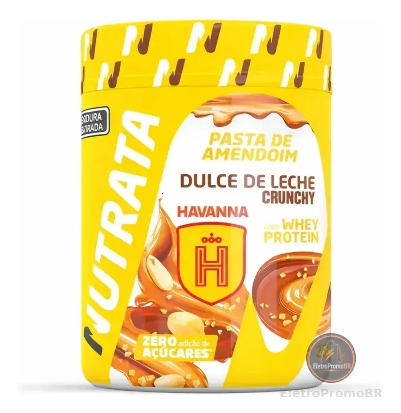 Pasta De Amendoim Nutrata Dulce De Leche Cream 250g