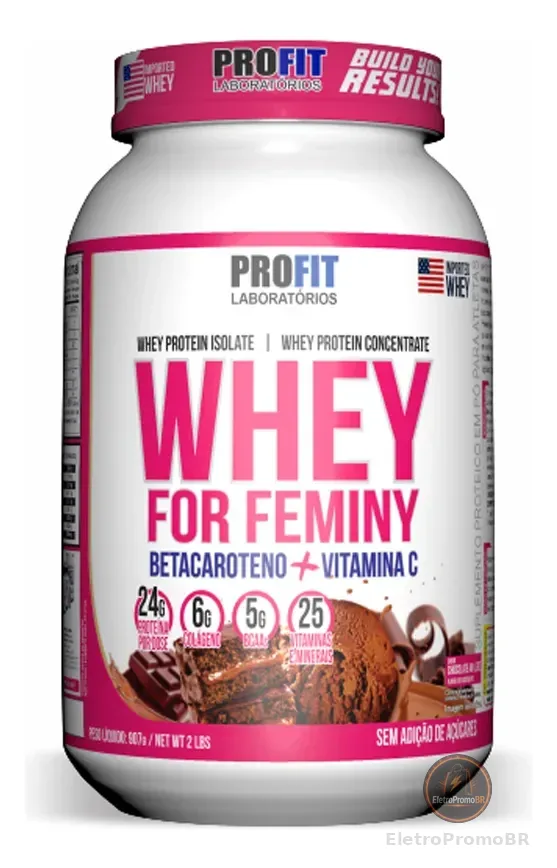 Whey For Feminy 907g - Profit / Com Nf