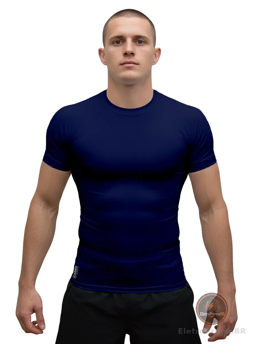 Rashguard Manga Curta Skin Jiu Jitsu Keiko