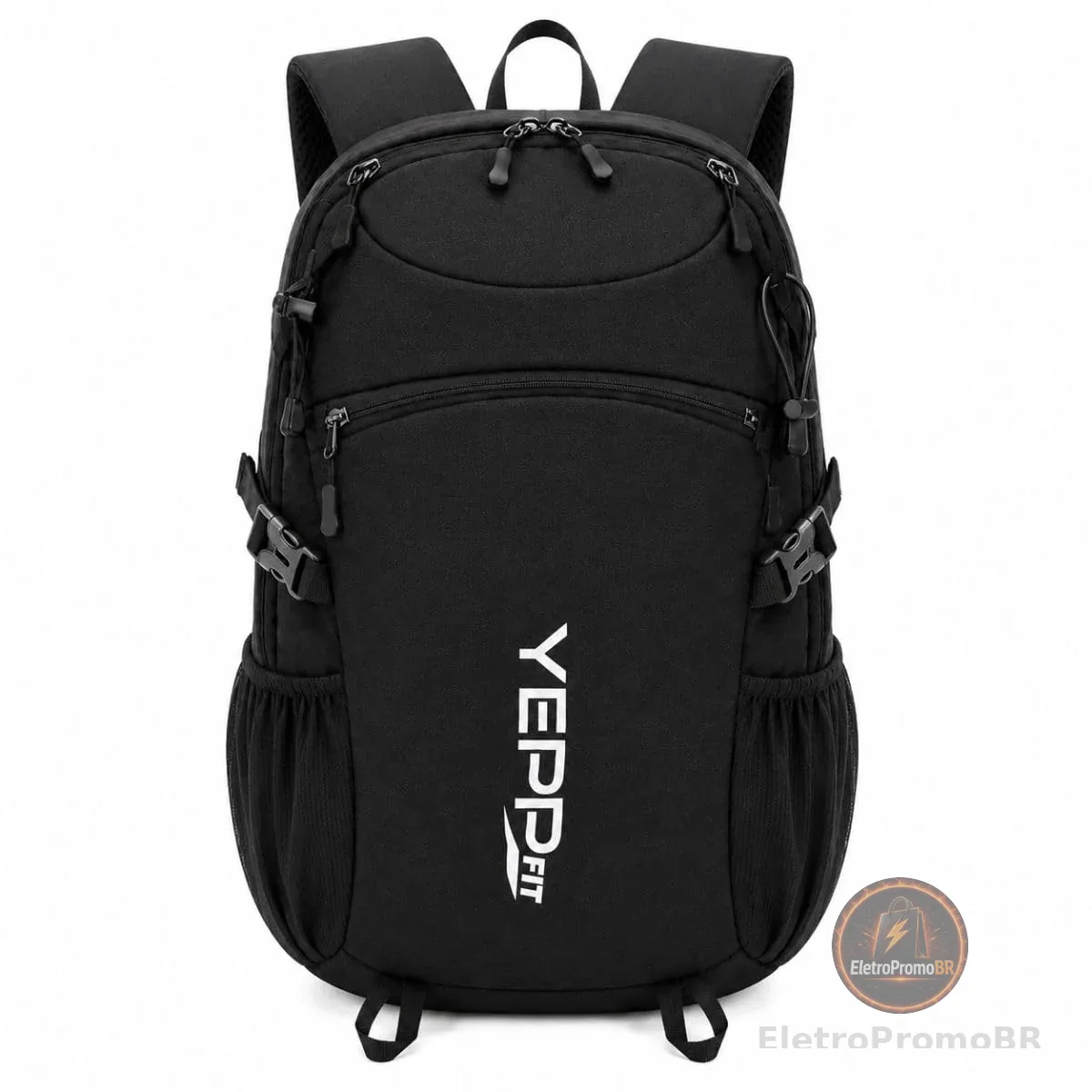 Mochila academia camping trilha com apito acolchoada Unissex 24 Litros Acolchoada