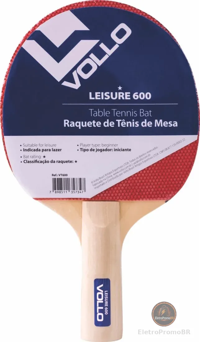 Vollo Raquete de Tênis de Mesa