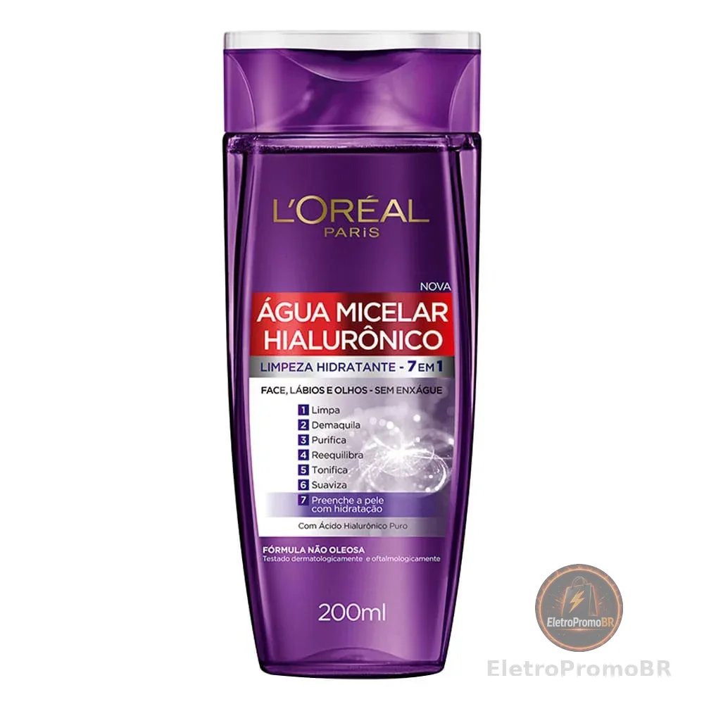 L'Oréal Paris Hialurônico - Água Micelar 200Ml