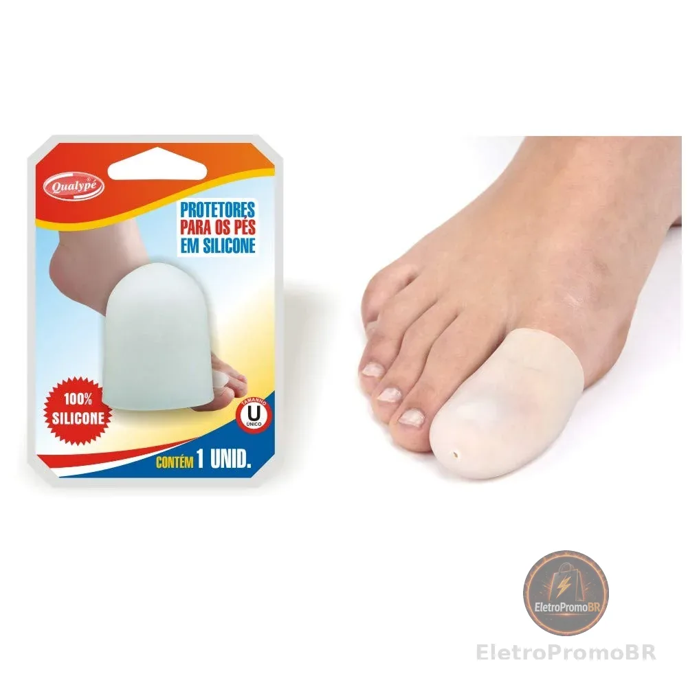 QUALYPÉ Protetor Para Dedão Branco Único