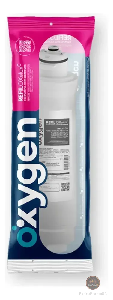 Refil para Electrolux PE12A, PE12B, PE12G e PE12V Acqua Pure - Compatível
