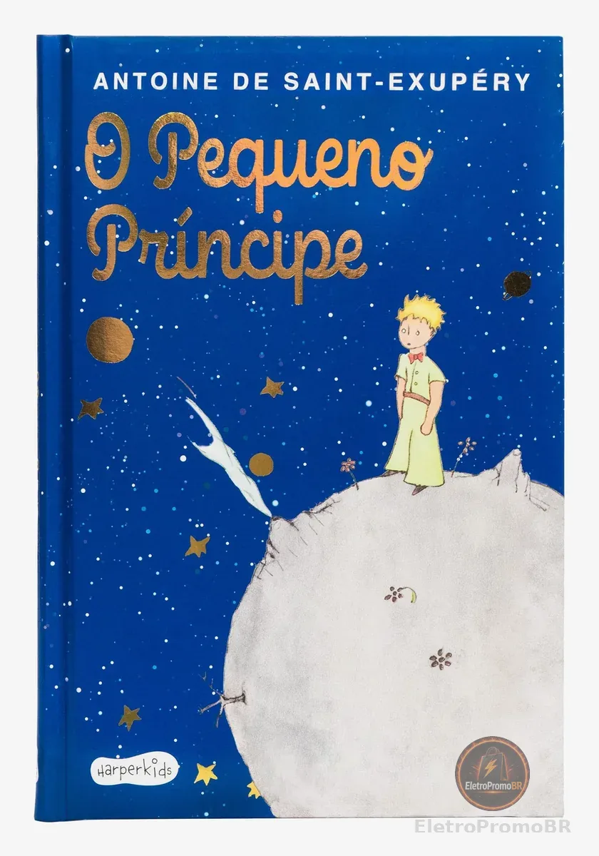 O Pequeno Príncipe – Edição de luxo com capa dura almofadada e aquarelas originais do autor