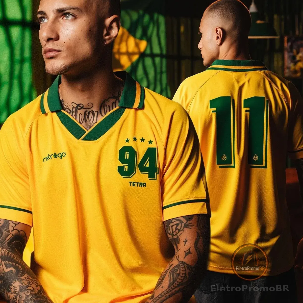 Camisa Brasil 1994 Retrô Masculina