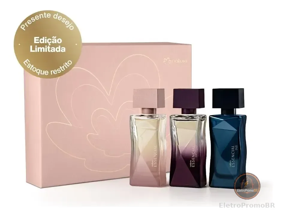 Presente Natura Essencial Miniaturas 3n 25 Ml