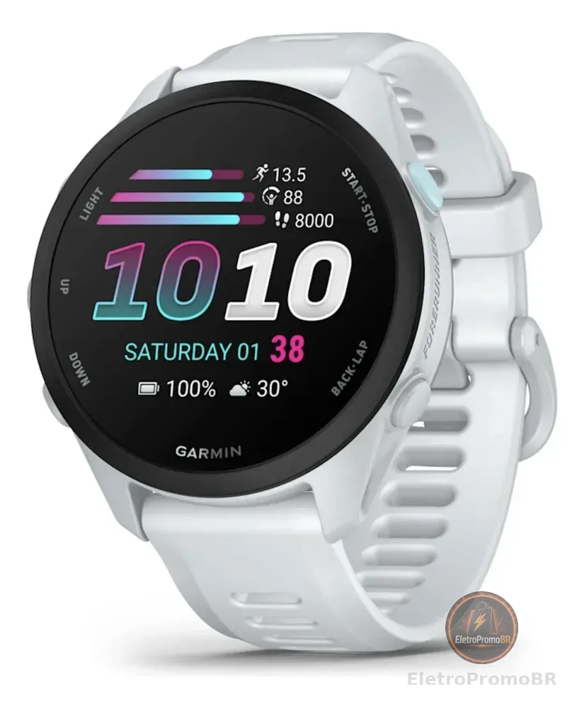 Relógio Garmin Forerunner 70 - Lançamento - S/ Juros Branco