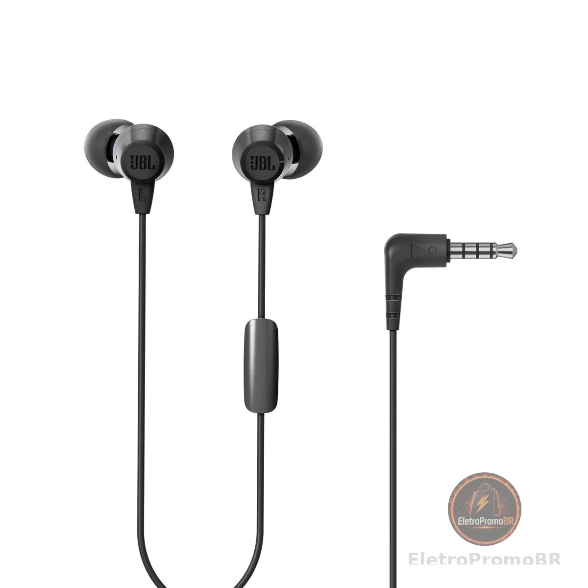 JBL, Fone de Ouvido in Ear, C50HI - Preto