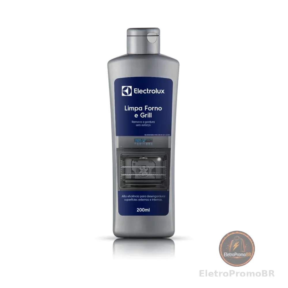 Electrolux Limpa Forno e Grill 200ml Ação Desengordurante