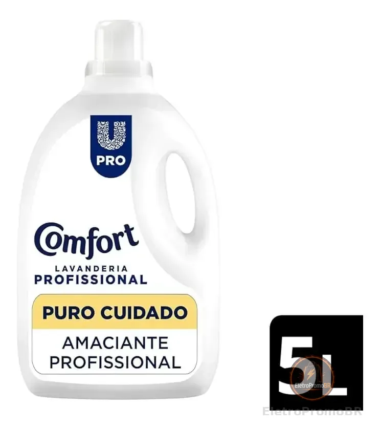 Amaciante Comfort Lavanderia Profissional Puro Cuidado 5 L