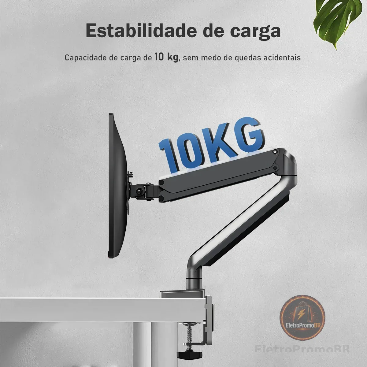 Braço Articulado Monitor， Suporte Articulado Monitor， Suporte Tv， Suporte Articulado para Monitor， Coibeu，Do Brasil