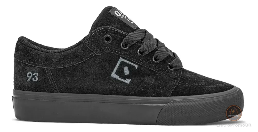 Tênis Qix 93 Ninety Three - Masc/fem - Todas As Cores + Nf Preto/preto 37 Br