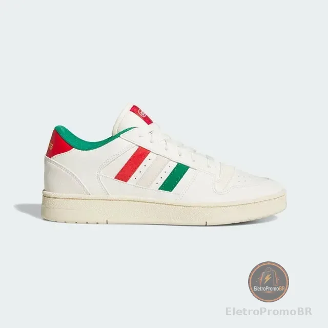 Tênis Masculino Break Start adidas Owhite/colred/bgreen Liso 39 Br