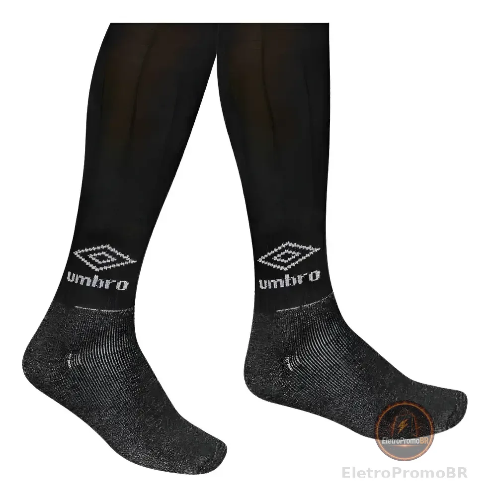 Meião De Futebol Umbro Classic Unissex 39-43 Cor Preto