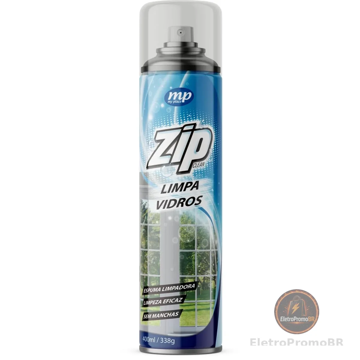 Limpa Vidros ZIP spray 400ml, MY PLACE, AE2500012