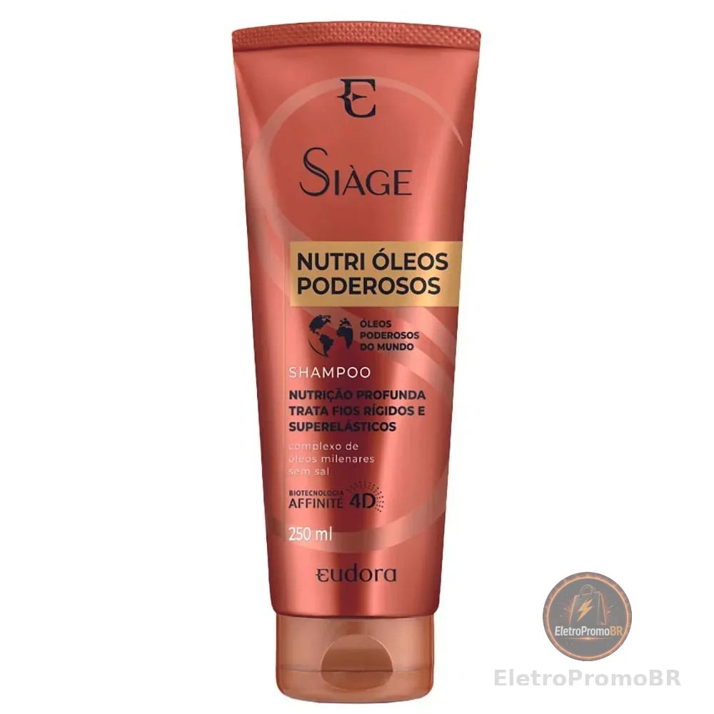 Eudora Siàge Nutri Óleos Poderosos Shampoo 250ml