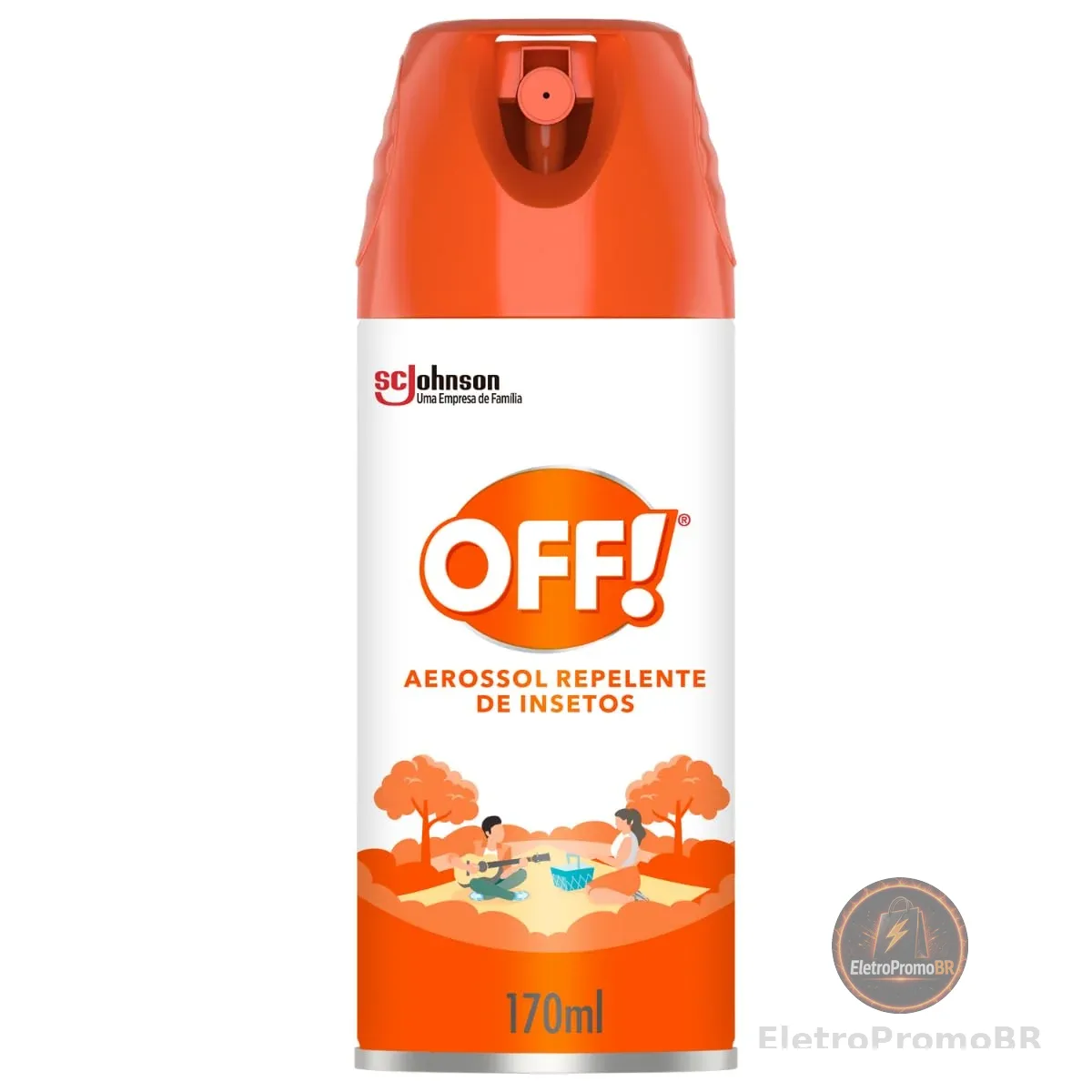 OFF! Family Aerosol Repelente de Insetos e Mosquitos, 170ml