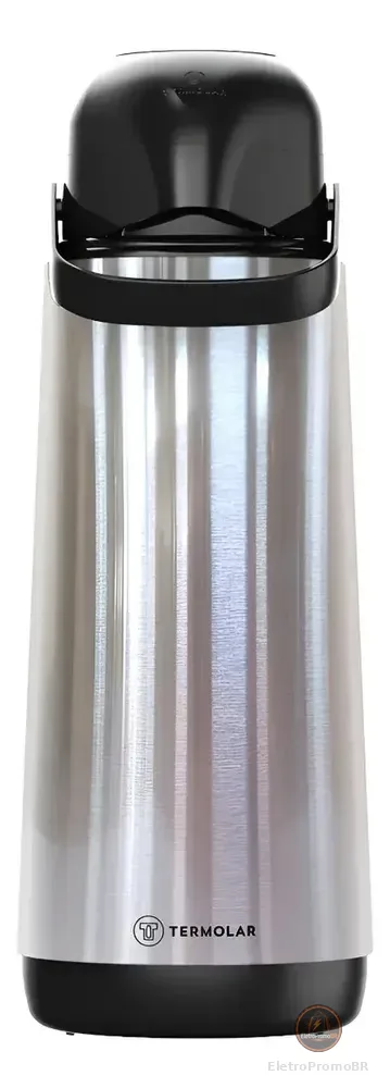 Garrafa Térmica Lúmina Inox 1.8l Termolar Cinza
