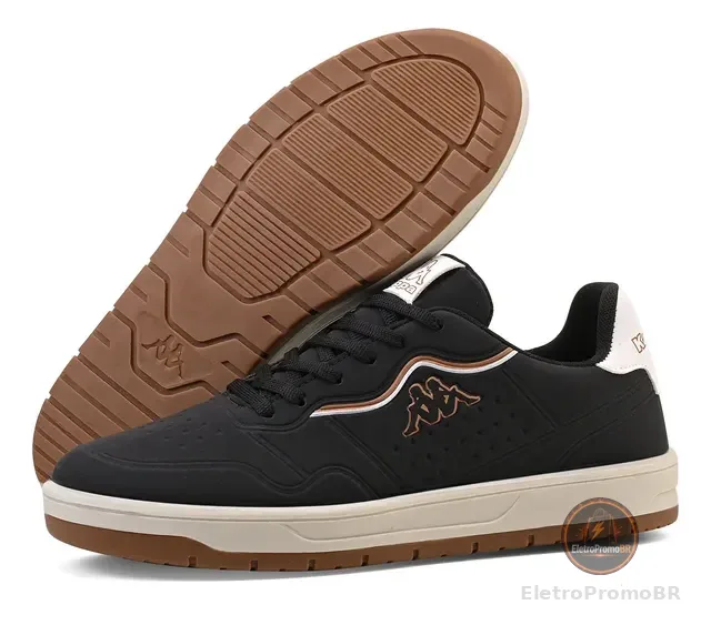 Tênis Casual Kappa Zenit Masculino Unissex Conforto